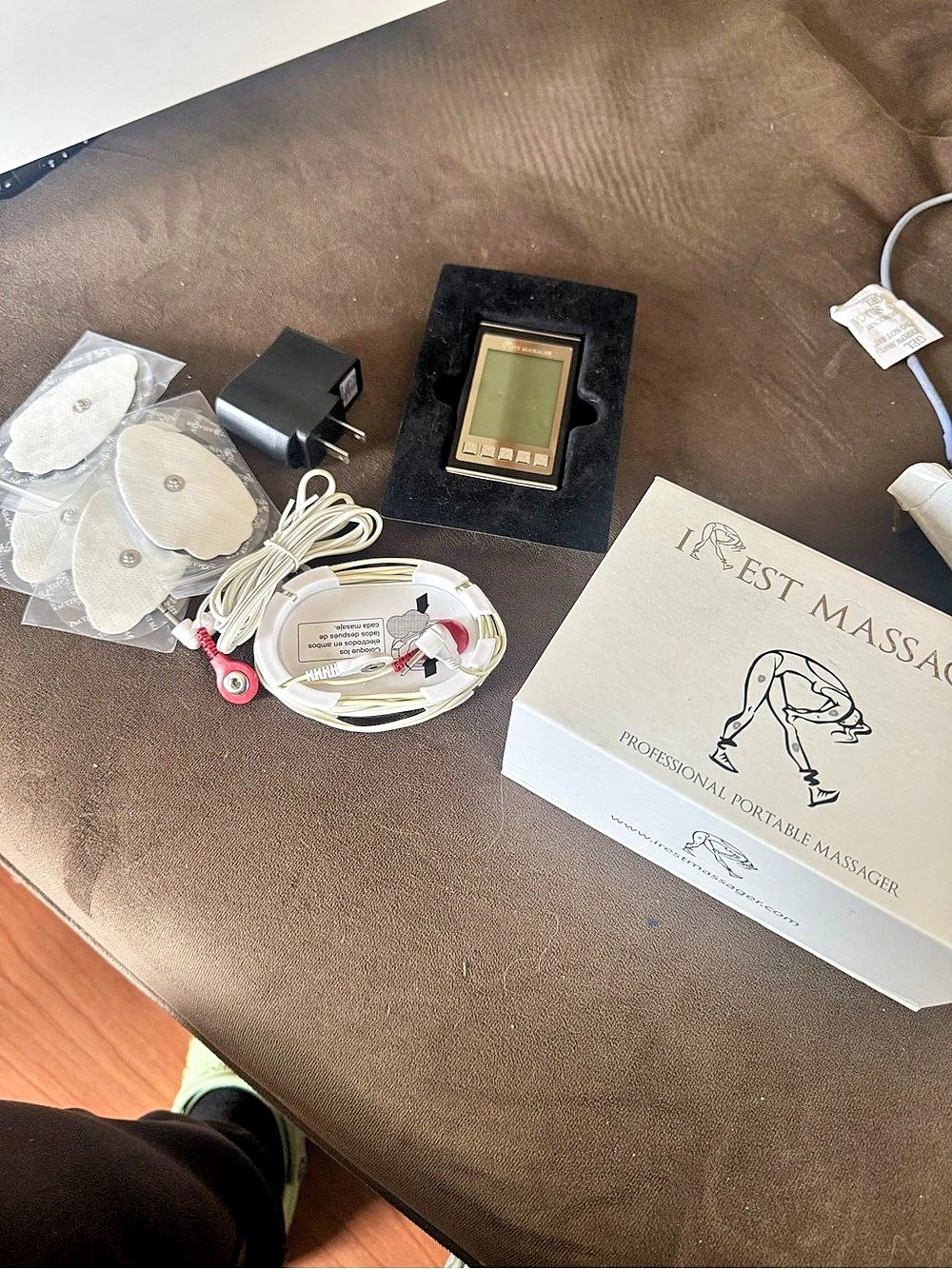 iRest ProS Portable Massager EMS Kit tens unit
